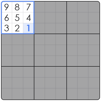 block sudoku puzzle